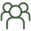 Icon of three people.