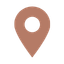 Location pin drop icon.